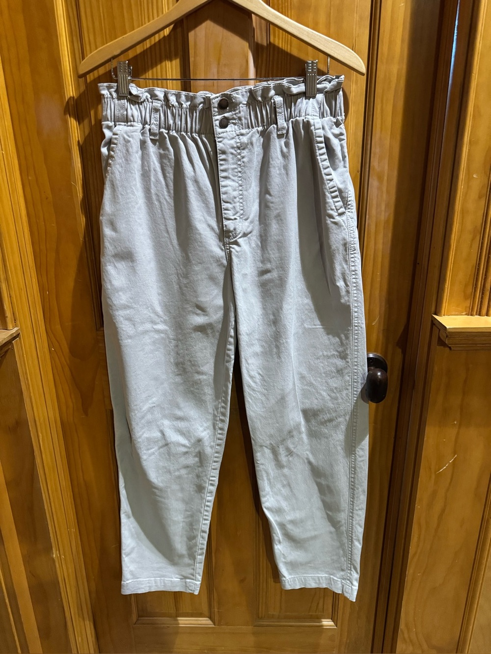 TARGET Universal Thread elastic waist khaki pant - size 12